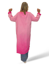 MAXI SUDADERA COMBINADA DENIM ASIMÉTRICA