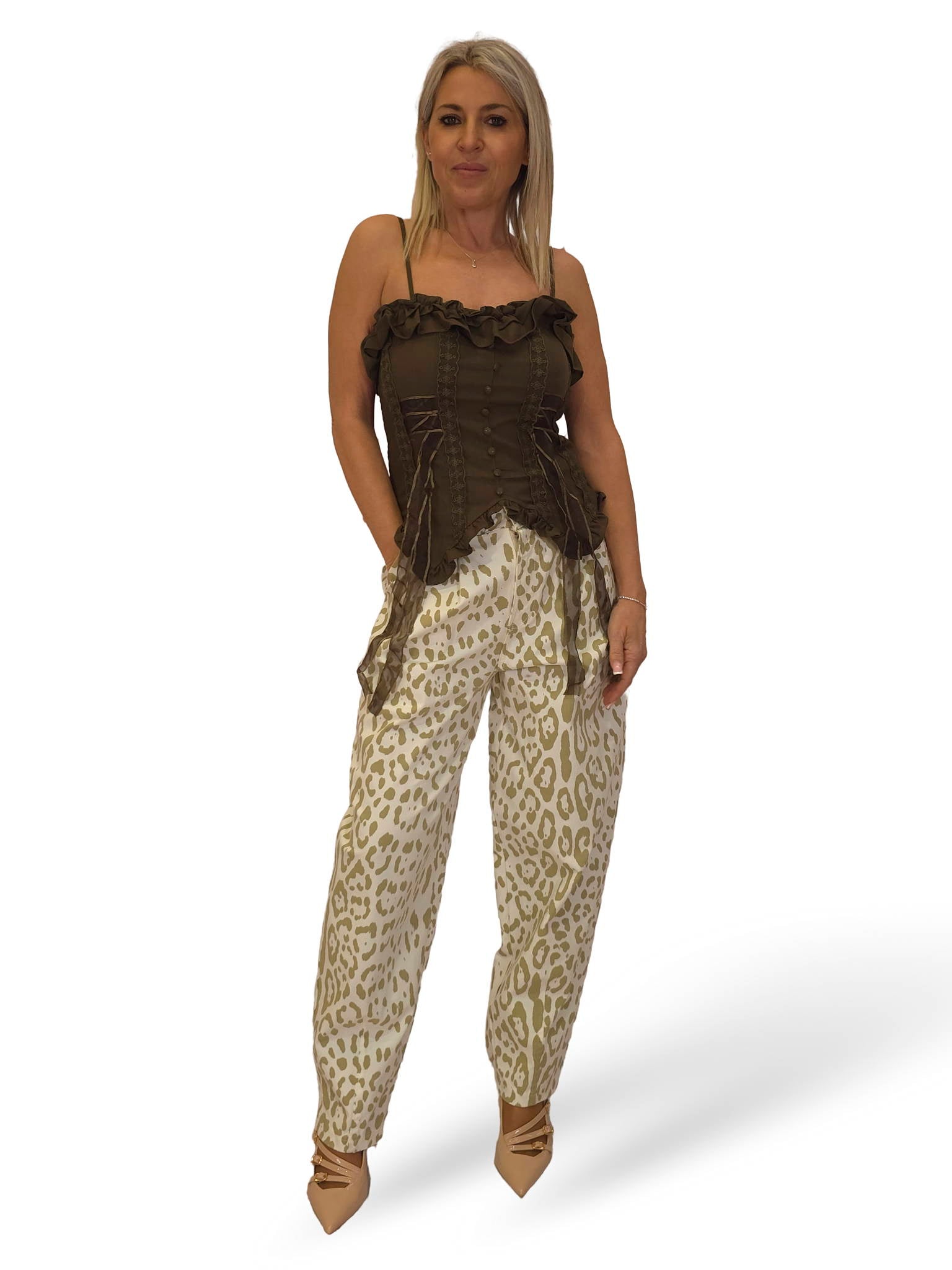 PANTALÓN LONETA BAGGY ANIMAL PRINT JOT