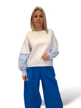 SUDADERA MANGAS CAMISA