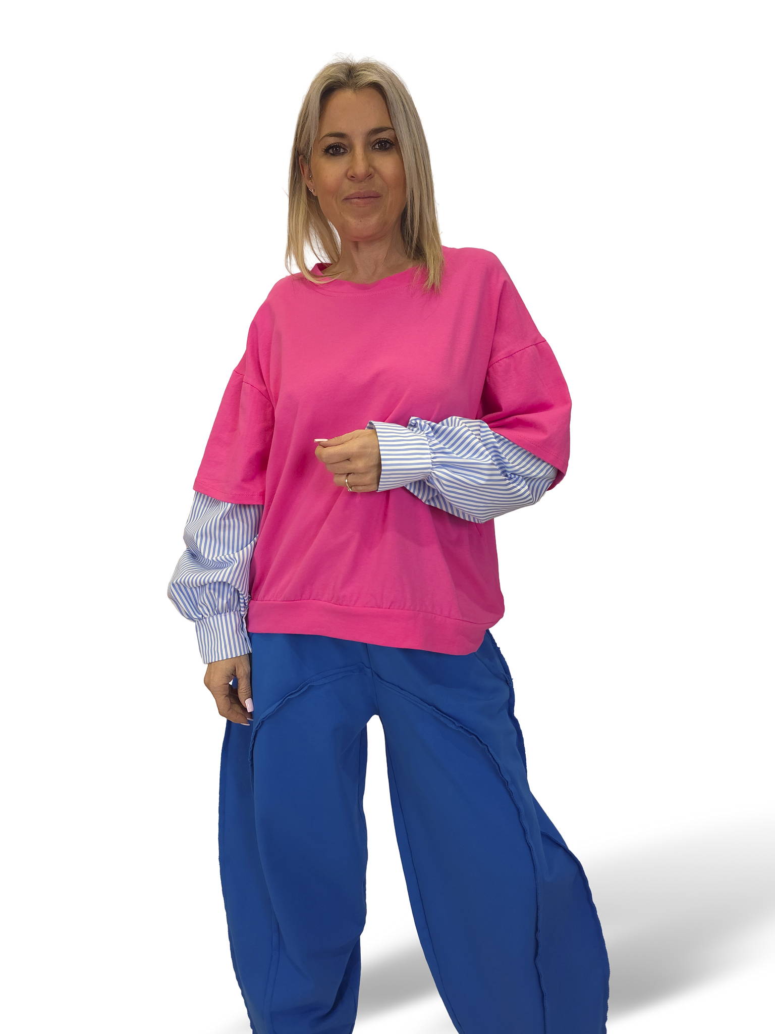 SUDADERA MANGAS CAMISA