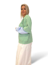 SUDADERA MANGAS CAMISA