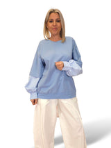 SUDADERA MANGAS CAMISA