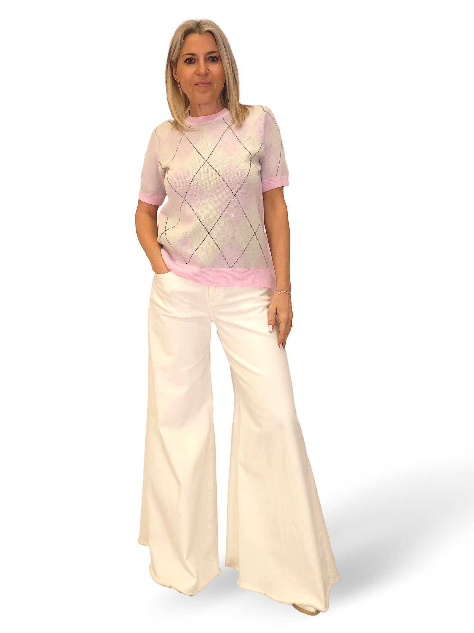 JERSEY MANGA CORTA ROMBOS