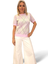 JERSEY MANGA CORTA ROMBOS