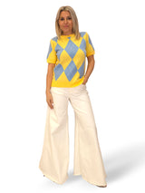 JERSEY MANGA CORTA ROMBOS