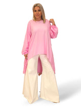 CAMISETA COLA QUILLA ENCAJE