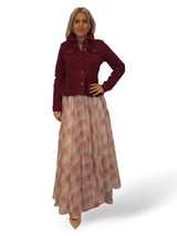 CHAQUETA DENIM BORDADO LENTEJUELAS JOT