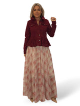 CHAQUETA DENIM BORDADO LENTEJUELAS JOT