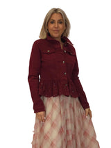 CHAQUETA DENIM BORDADO LENTEJUELAS JOT