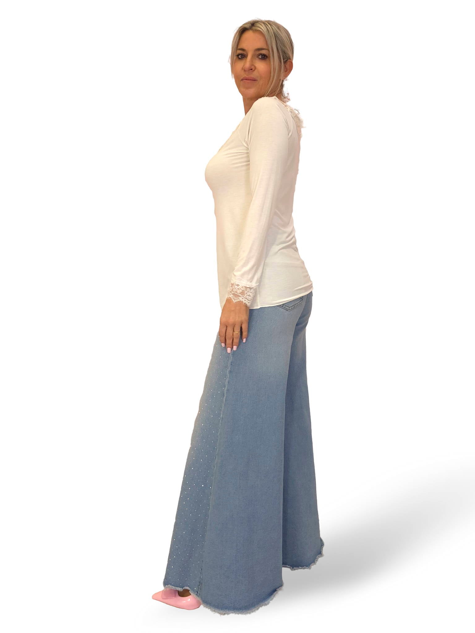 CAMISETA LENCERA JOT BLANCA
