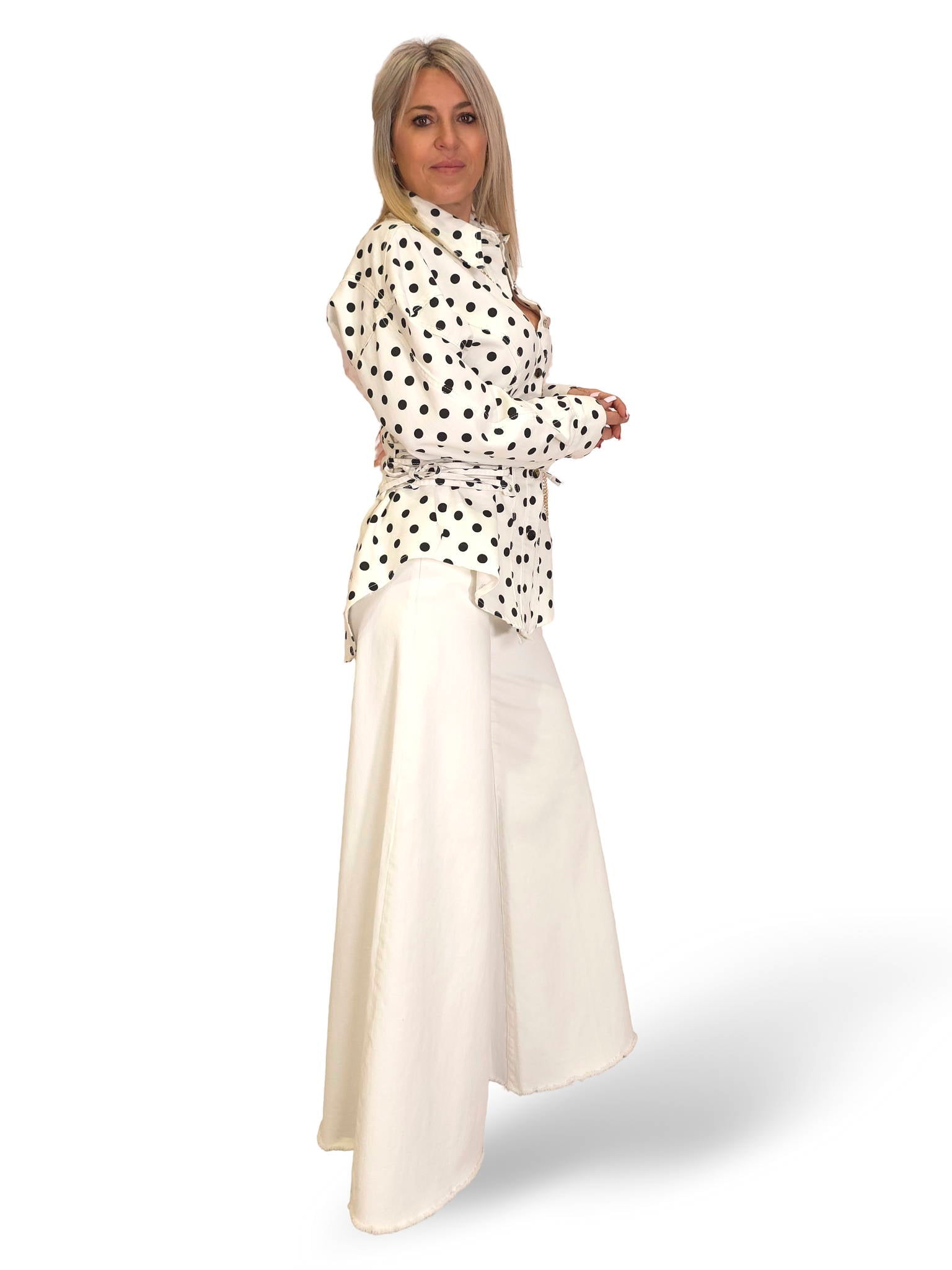 CHAQUETA DENIM CORSET LUNARES JOT