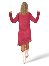 TOP/VESTIDO LENCERO MANGAS ASIMETRICO JOT