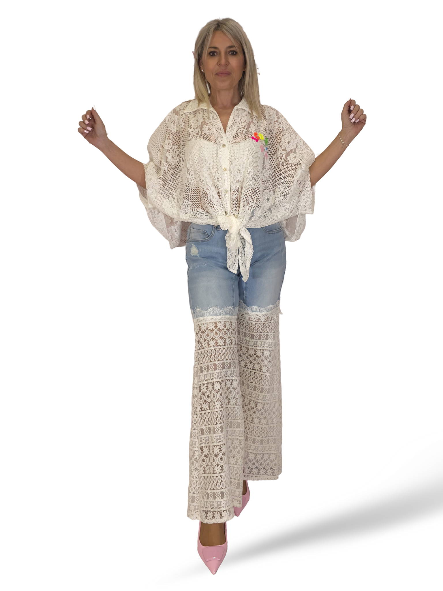 IKONISCHES GUIPUR-SHIRT