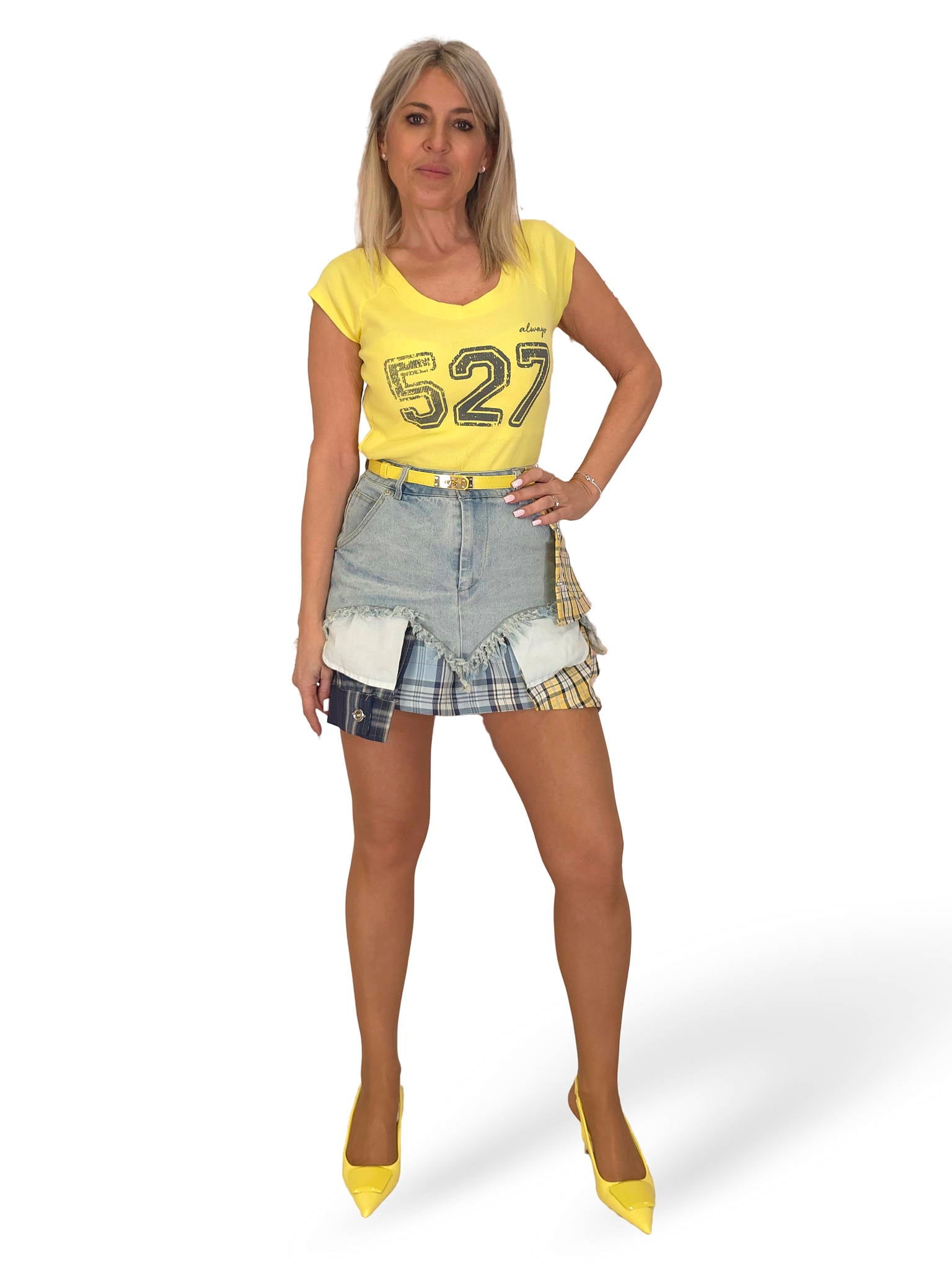 FALDA PANTALON COMBINADA JOT