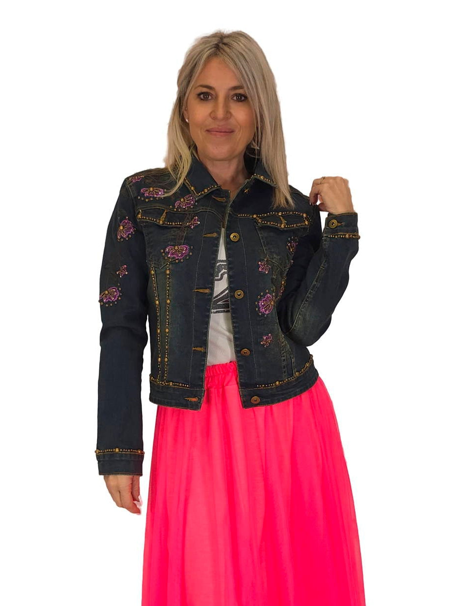 JOT JEWELRY DENIM JACKE