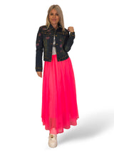 CHAQUETA DENIM PEDRERIA JOT