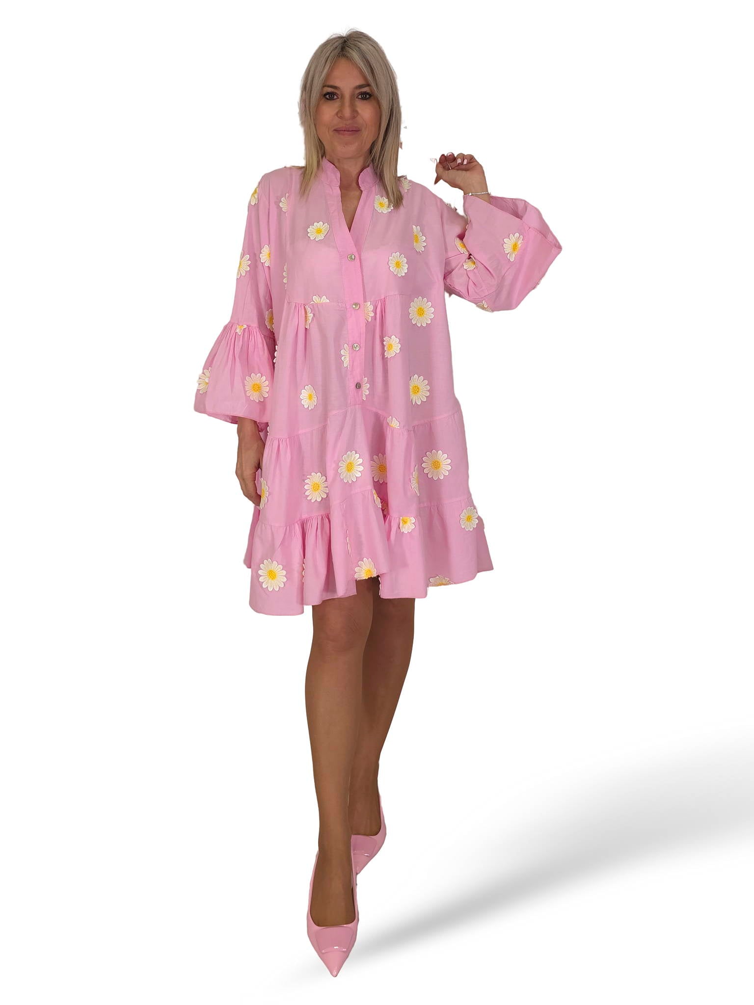 VESTIDO CORTO MARGARITAS JOT