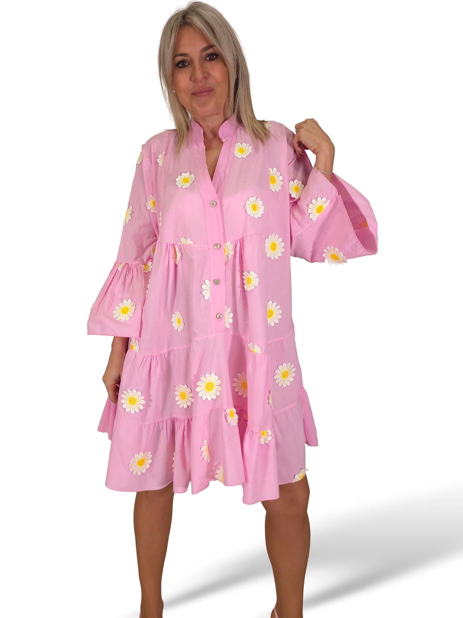 VESTIDO CORTO MARGARITAS JOT