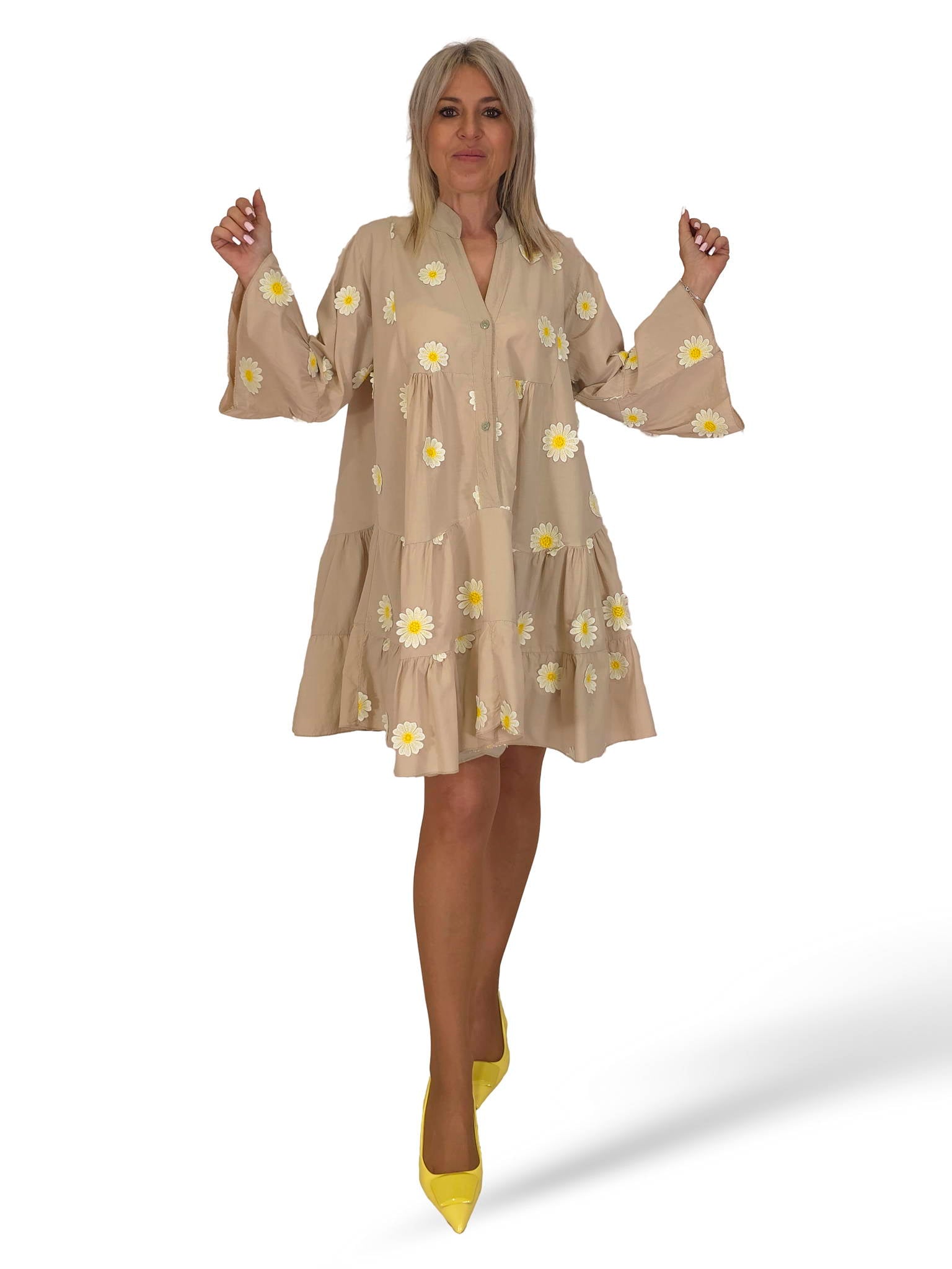 VESTIDO CORTO MARGARITAS JOT