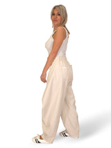 PANTALON URBAN CRUZADO LONETA ELÁSTICA