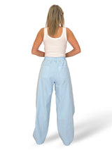 PANTALON URBAN CRUZADO LONETA ELÁSTICA