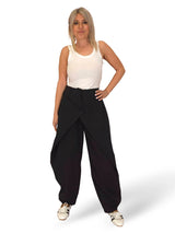 PANTALON URBAN CRUZADO LONETA ELÁSTICA