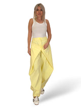 PANTALON URBAN CRUZADO LONETA ELÁSTICA