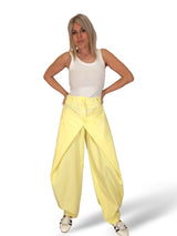 PANTALON URBAN CRUZADO LONETA ELÁSTICA