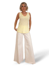 CAMISETA CANALÉ  TIRANTES LENTEJUELAS