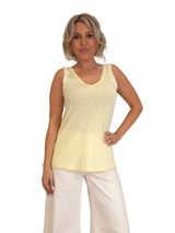 CAMISETA CANALÉ  TIRANTES LENTEJUELAS