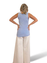 CAMISETA CANALÉ  TIRANTES LENTEJUELAS