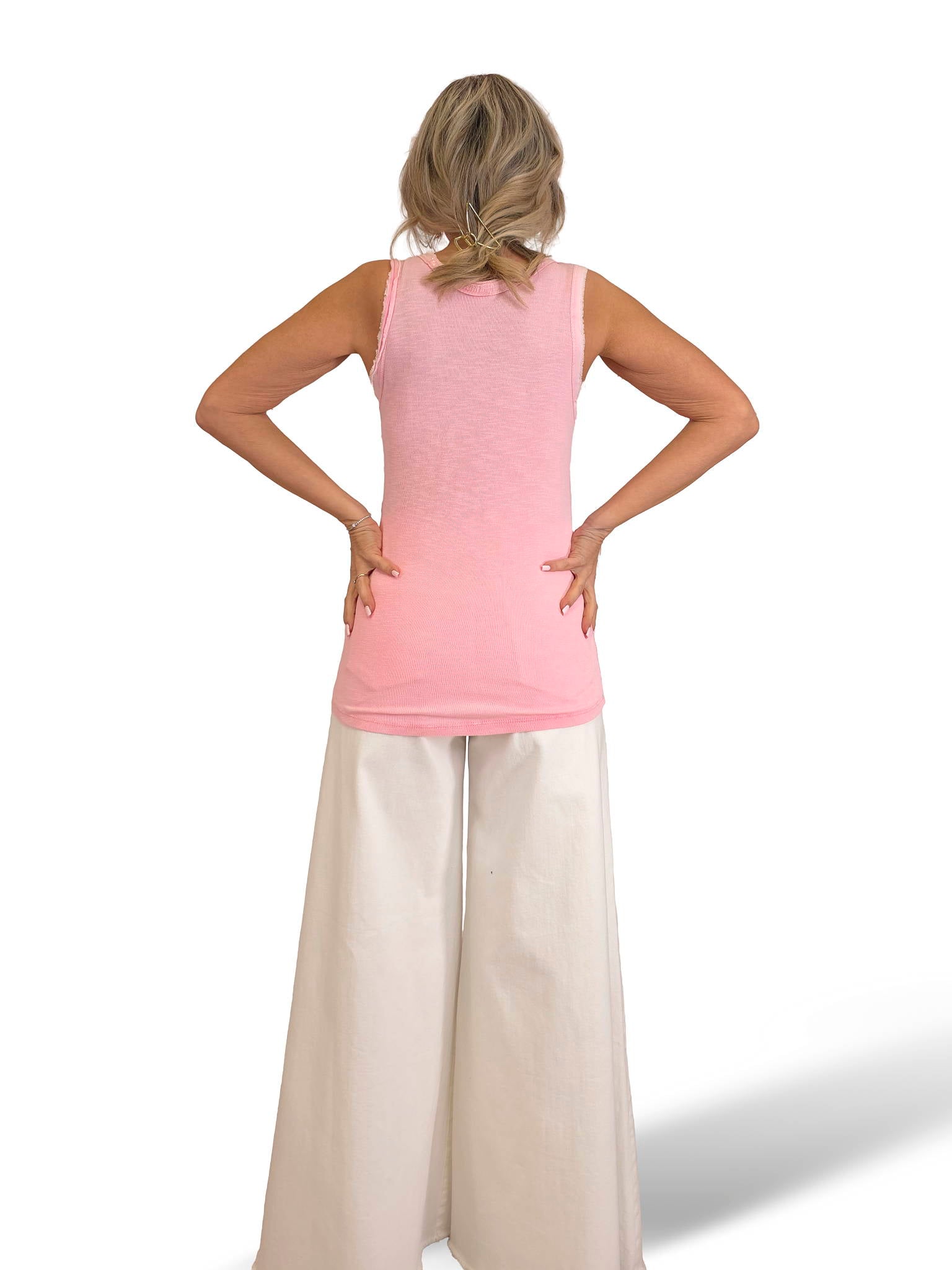 CAMISETA CANALÉ  TIRANTES LENTEJUELAS