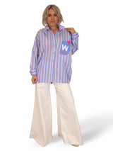 MAXI CAMISA RAYAS BOLSILLO JOT