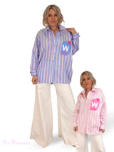 MAXI CAMISA RAYAS BOLSILLO JOT