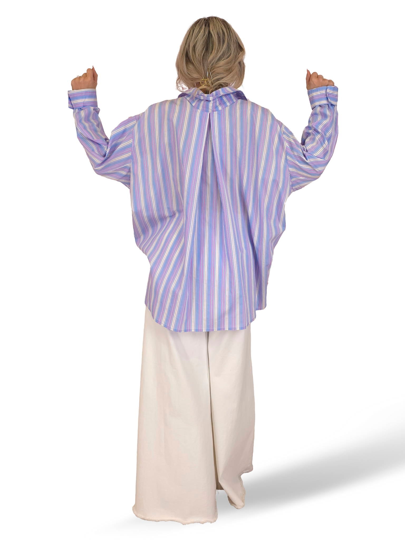 MAXI CAMISA RAYAS BOLSILLO JOT