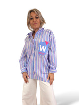 MAXI CAMISA RAYAS BOLSILLO JOT
