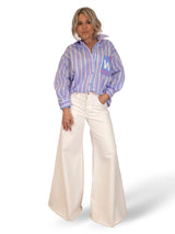 MAXI CAMISA RAYAS BOLSILLO JOT