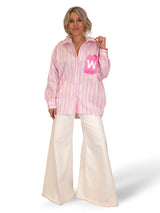 MAXI CAMISA RAYAS BOLSILLO JOT