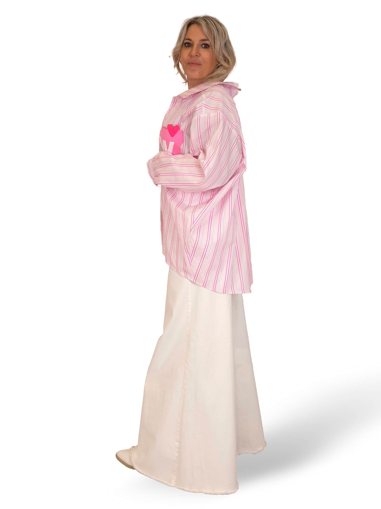 MAXI CAMISA RAYAS BOLSILLO JOT