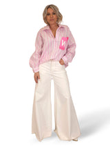 MAXI CAMISA RAYAS BOLSILLO JOT