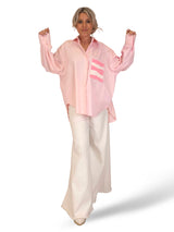 CAMISA COMBINADA RAYAS ASIMÉTRICA JOT