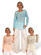 CAMISETA LAVADO VINTAGE STRASS JOT