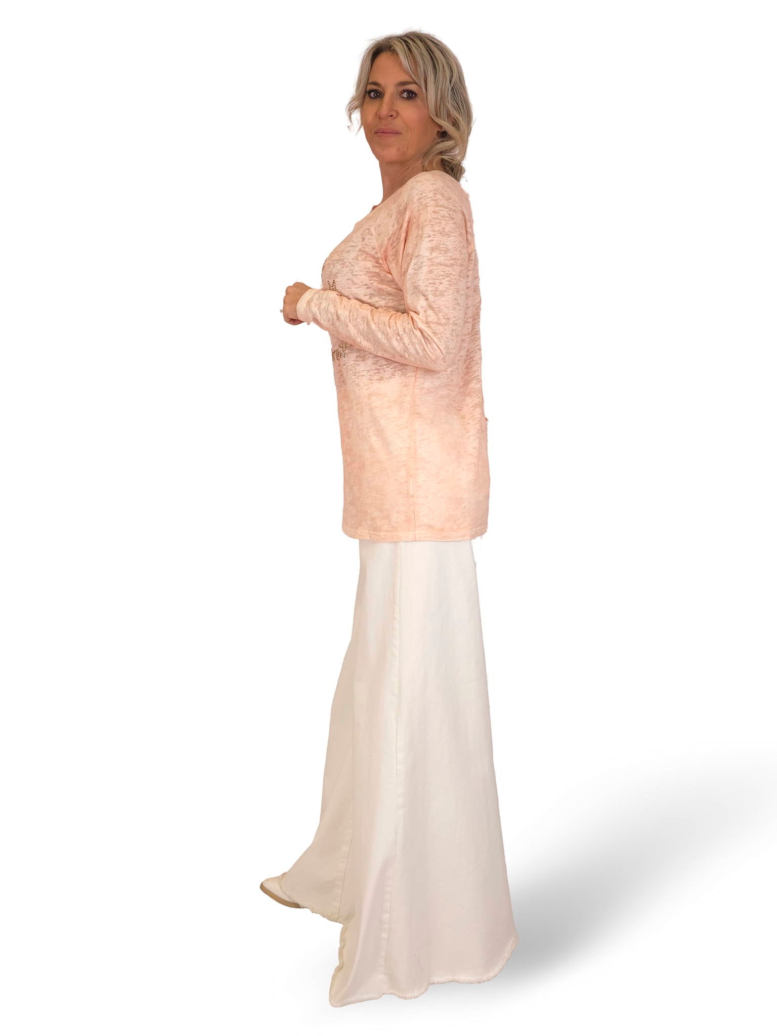 CAMISETA LAVADO VINTAGE STRASS JOT