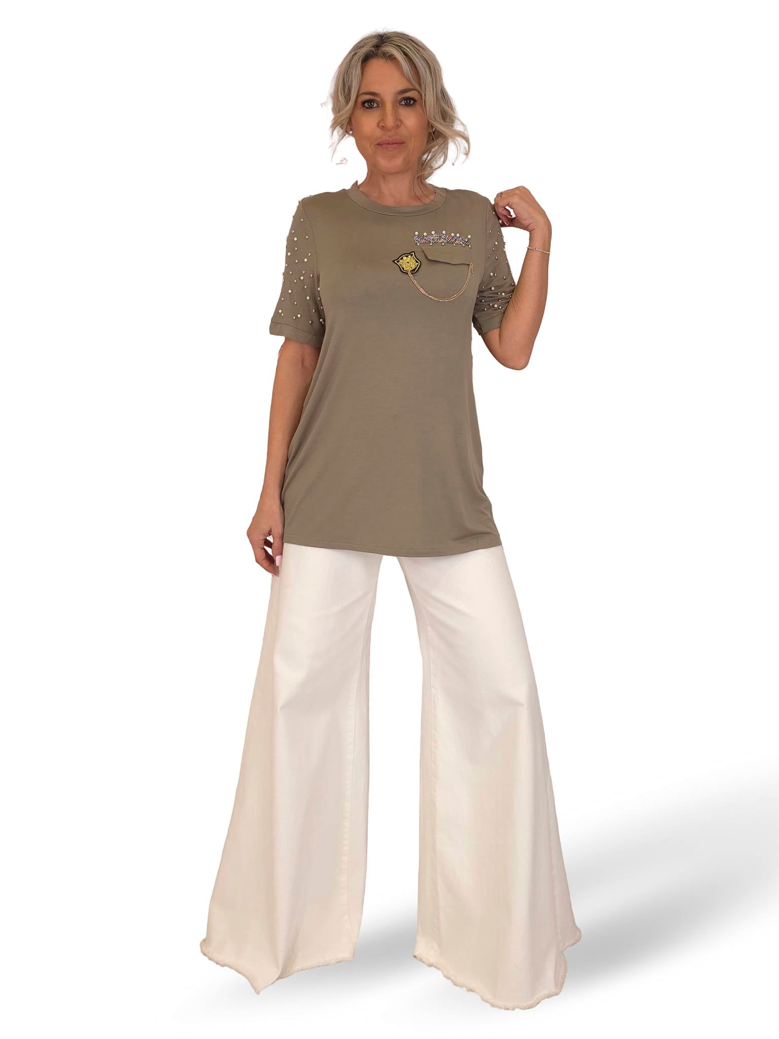 CAMISETA MILITAR PERLAS JOT