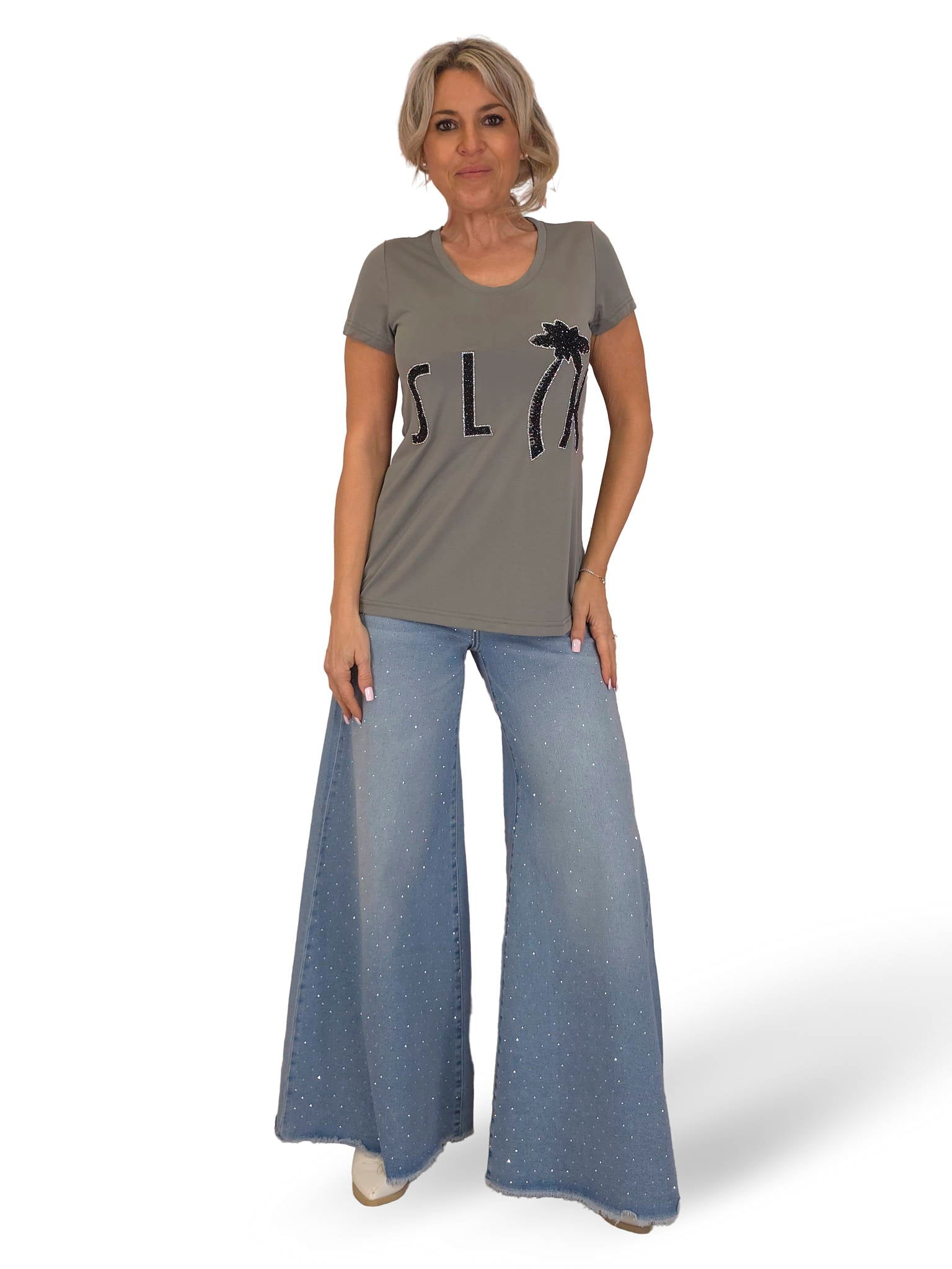 CAMISETA SLIK GLITTER JOT