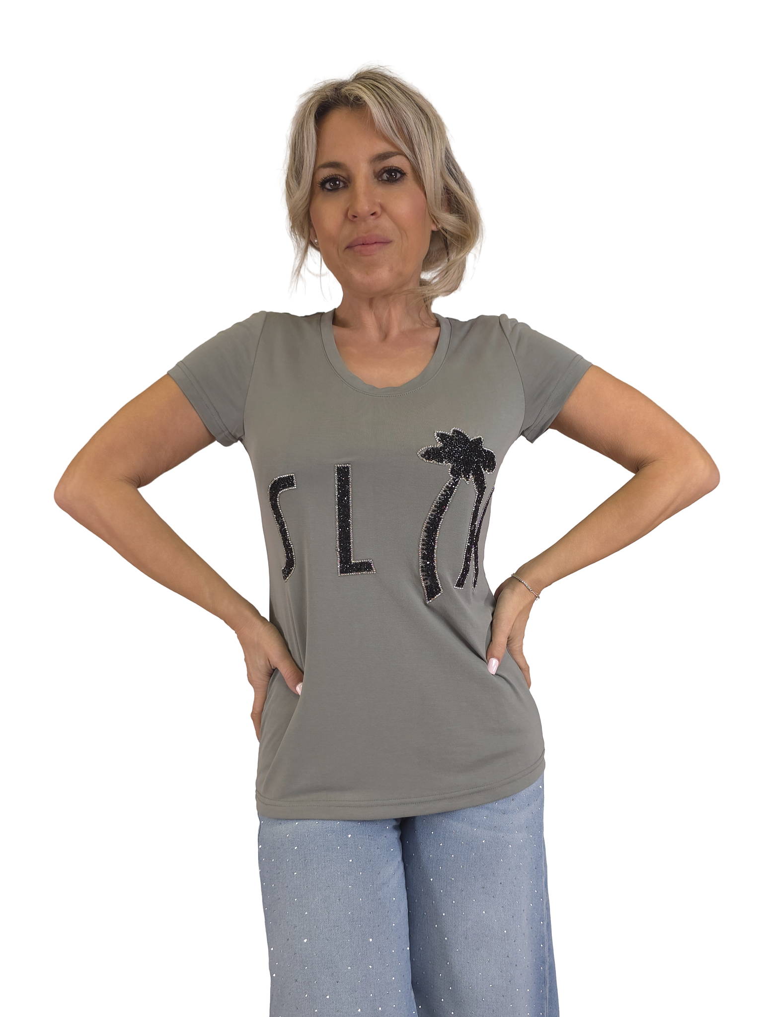 CAMISETA SLIK GLITTER JOT