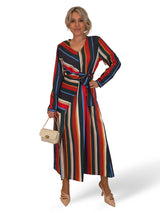 VESTIDO RAYAS LAZADA JOT