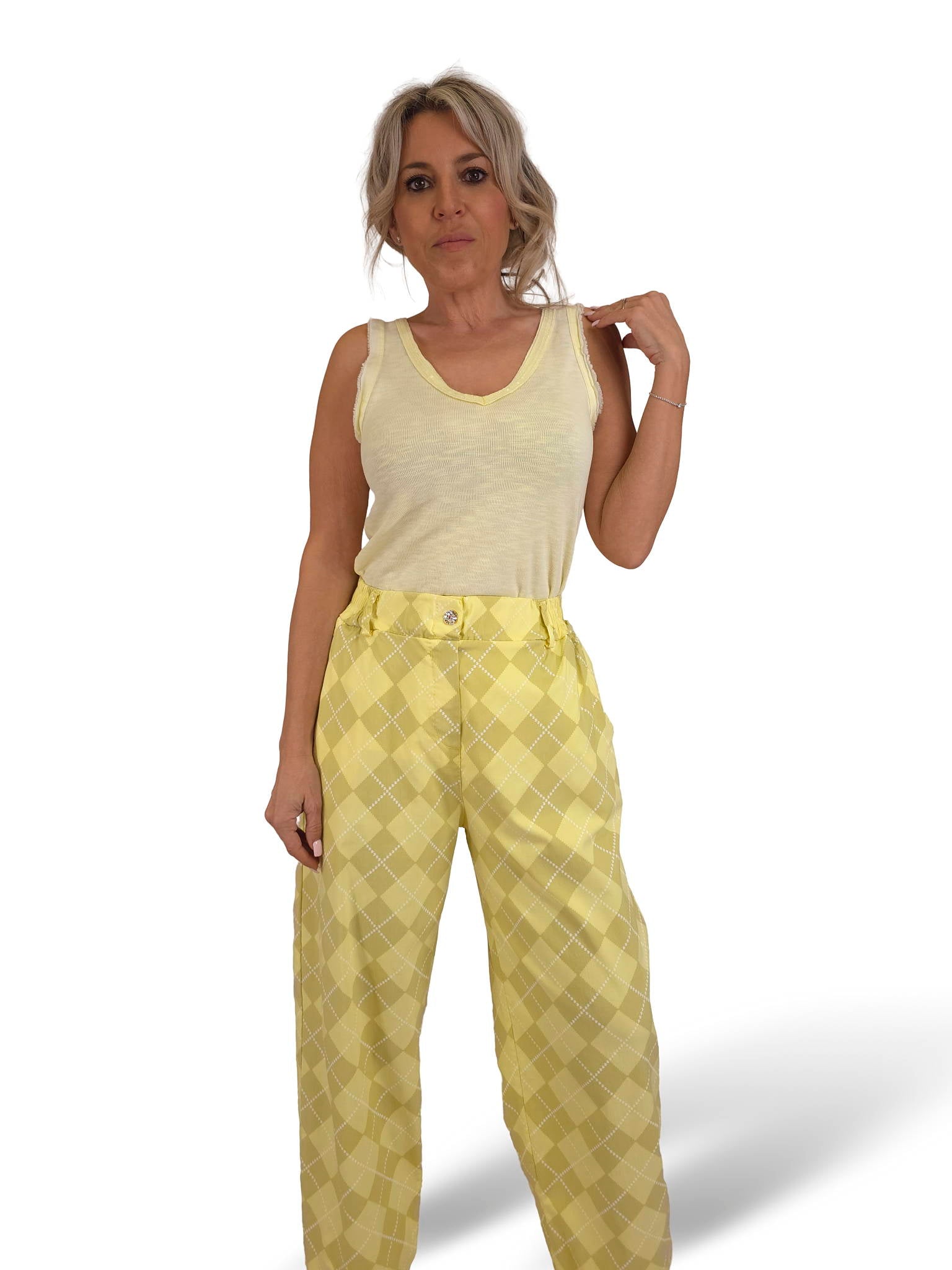 PANTALON ROMBOS ALADIN