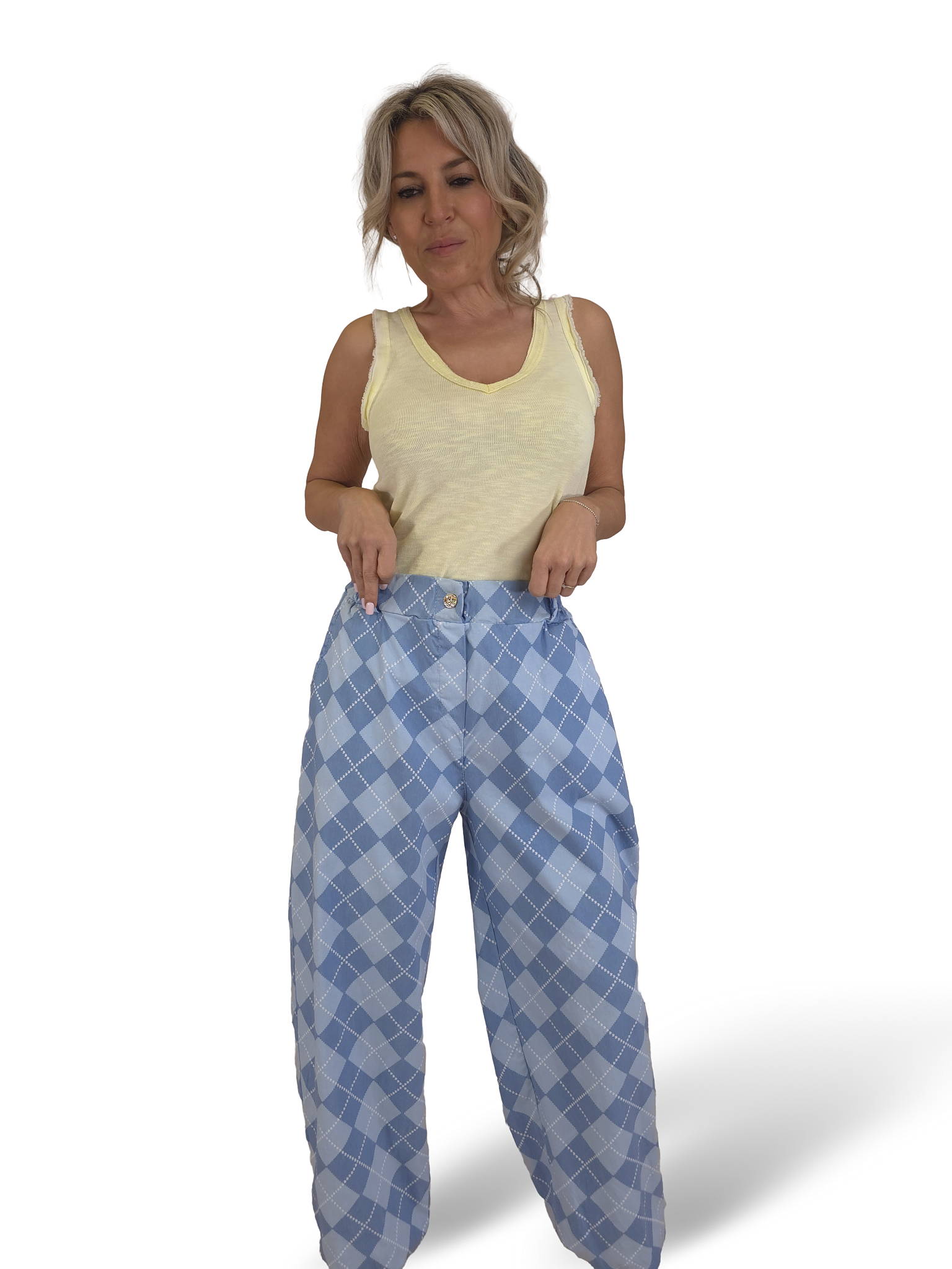 PANTALON ROMBOS ALADIN