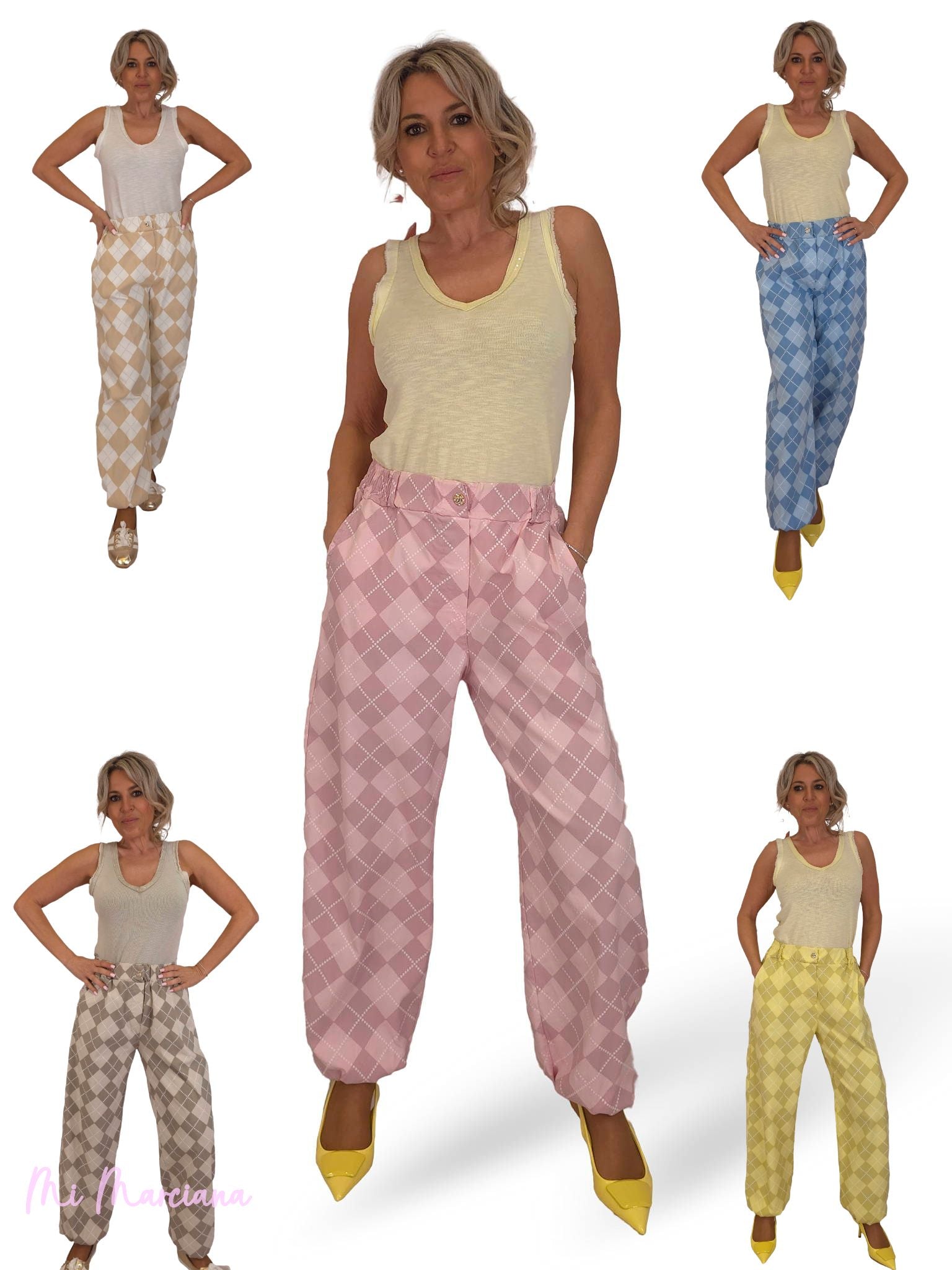 PANTALON ROMBOS ALADIN